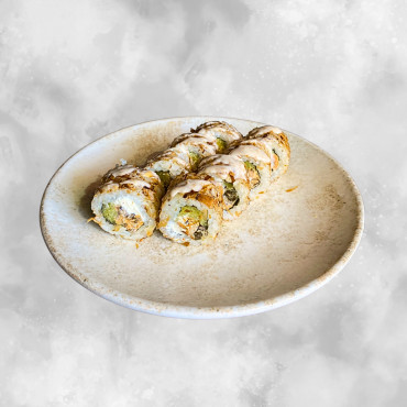 Norwegian roll with mussels